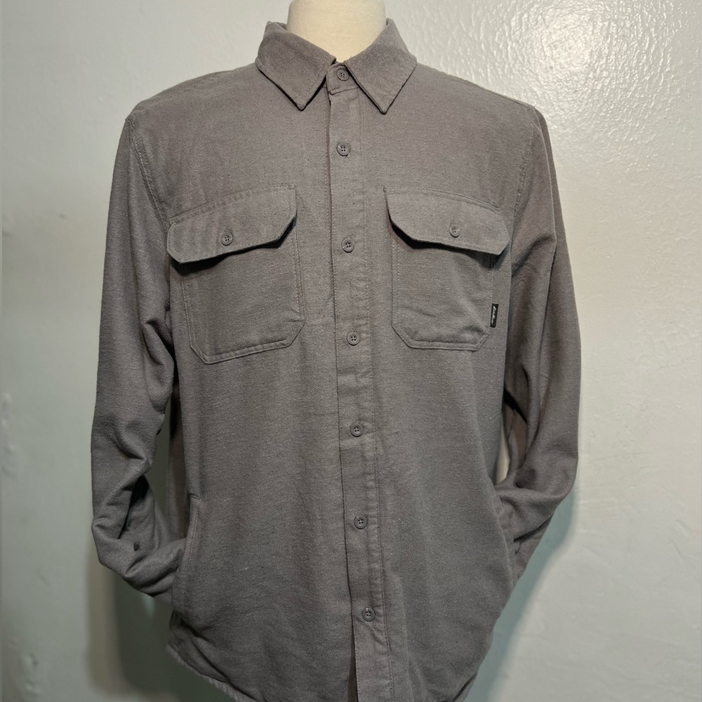 Eddie Bauer Men's Fleece Lined Flannel Jacket